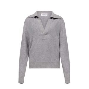 Victoria Beckham Women Genevieve Sweater In Medium Grey Melange
